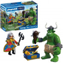 PLAYMOBIL 72116 TROLL Y TESORO DE CABALLEROS DEL LEON
