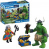 PLAYMOBIL 72116 TROLL Y TESORO DE CABALLEROS DEL LEON