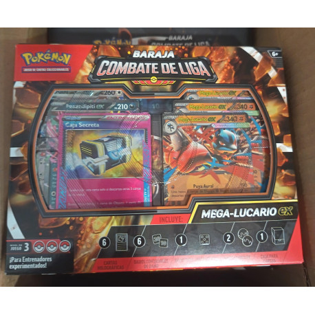Baraja Combate de Liga Mega Lucario EX - Español