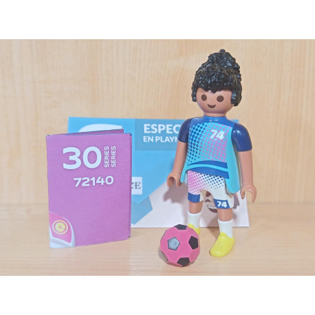 PLAYMOBIL CHICAS SERIE 30 - MUJER FUTBOLISTA