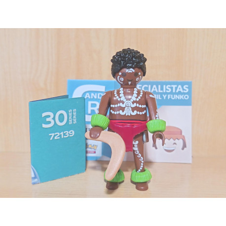 PLAYMOBIL CHICOS SERIE 30 - ABORIGEN , ZULU