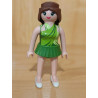 PLAYMOBIL FIGURA CHICA CON FALDA VERDE - 25/12/15