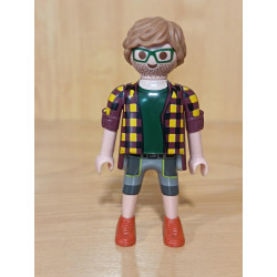 PLAYMOBIL HOMBRE CON CAMISA DE CUADROS Y GAFAS - 25/12/15