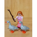 PLAYMOBIL BELEN ,NIÑA CON GANSOS - 22/7/26