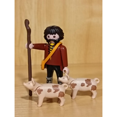 PLAYMOBIL BELEN ,ALDEANO CON PASTORES- 22/7/26