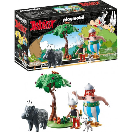 PLAYMOBIL 71160 - ASTERIX Y OBELIX CON JABALI