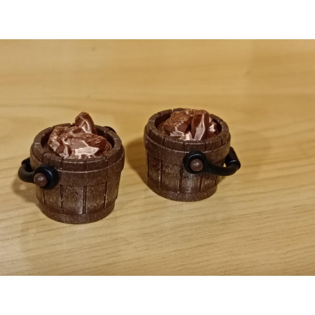 PLAYMOBIL RELLENO PARA CUBO SIMULANDO COBRE