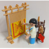 PLAYMOBIL BELEN , ALDEANA CON TELAR Y RUECA- 10/7/25