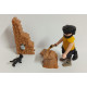 PLAYMOBIL BELEN ALDEANO LEÑADOR CON GATO - 10/7/25