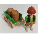 PLAYMOBIL BELEN ALDEANOCON CARRETA Y BARRILES - 10/7/25