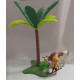 PLAYMOBIL NIÑO CON VACA Y PALMERA - 10/7/25