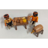 PLAYMOBIL BELEN ALDEANOS TOMANDO CERVEZAS Y COMIDA - 10/7/25