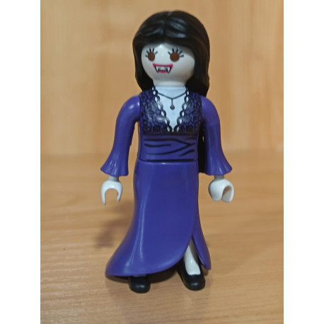 PLAYMOBIL HALLOWEEN VAMPIRA TRAJE MORADO , MORTICIA  - 10/2/23