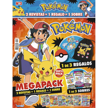 POKÉMON REVISTA MEGAPACK MAGAZINE Nº3