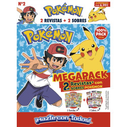 POKÉMON REVISTA MEGAPACK MAGAZINE Nº2