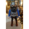 PLAYMOBIL GUERRERO BARBARO CON BARBA NEGRA