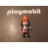 PLAYMOBIL FIGURA BARBARO VIKINGO CON LARGA BARBA NARANJA
