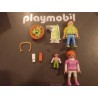 PLAYMOBIL BOLSA CON MATRIMONIO E HIJO CON TRONA