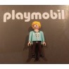 PLAYMOBIL FIGURA HOMBRE CON CAMISA VERDE CLARA