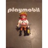 PLAYMOBIL PIRATA DE RONDA NOCTURNA CON ESPADA Y FAROL