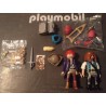 PLAYMOBIL BOLSA DE PIRATAS CON COMPLEMENTOS , MULETA , EN BOLSA CERRADA