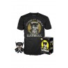 FUNKO POP & TEE SET FIGURA Y CAMISETA BATMAN SUN FADED