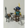 PLAYMOBIL NOVELMORE 70229 CABALLERO CON LOBO EN BOLSA CERRADA
