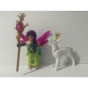 PLAYMOBIL HADA DEL BOSQUE CON CIERVO , REF 5370