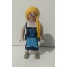 PLAYMOBIL FIGURA ALDEANA RUBIA