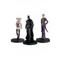 Batman Askham Asylum Hero Collection Pack de 3 Estatuas 1/16 10th Anniversary Box 13 cm