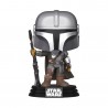 FUNKO POP STAR WARS - THE MANDALORIAN CON RIFLE VERTICAL