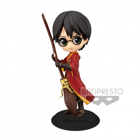BANPRESTO Harry Potter Minifigura Q Posket Harry Potter Quidditch Style Version A 14 cm