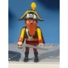 PLAYMOBIL FIGURA PIRATA BARBAROJA