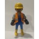 PLAYMOBIL FIGURA OBRERO CON CASCO