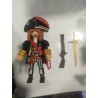 PLAYMOBIL NUEVO PIRATA NEGRO MUY COMPLETO - 17/5/20