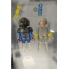 PLAYMOBIL PAREJA POLICIAS ESPACIALES