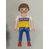 PLAYMOBIL FIGURA CHICA MODERNA CON COLETA