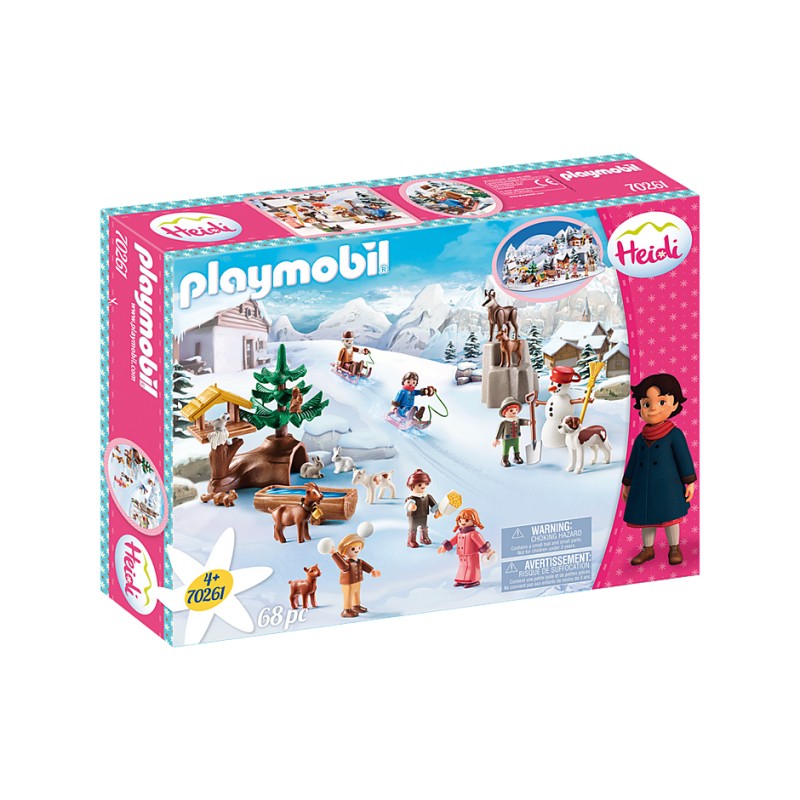 Playmobil - Heidi, su Abuelito y Niebla están listos para empezar