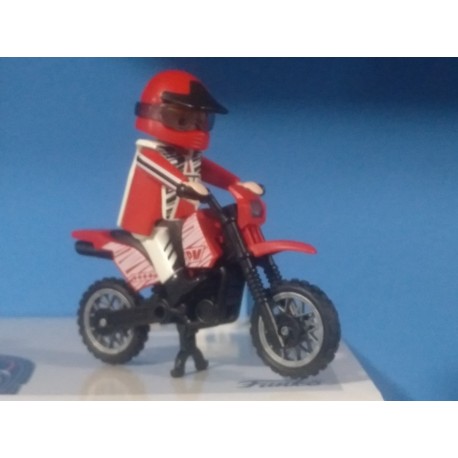 PLAYMOBIL MOTO DE CROSS CON PILOTO -  5/11/20