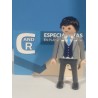 PLAYMOBIL FIGURA NOVIO MORENO CON TRAJE GRIS - 20/1/21