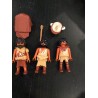 PLAYMOBIL TRIO DE CAVERNÍCOLAS MARRONES