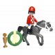 PLAYMOBIL 9261 JOCKEY CON SU CABALLO ( EN BOLSA )
