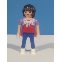 PLAYMOBIL FIGURA MUJER MORENA - 13/2/21