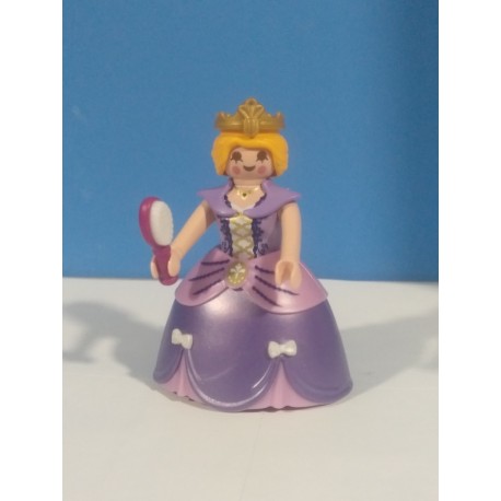 PLAYMOBIL FIGURA PRINCESA CON FALDA MORADA  - 15/2/21