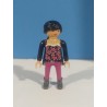 PLAYMOBIL FIGURA CHICA MORENA DE PIEL OSCURA - 15/2/21
