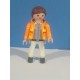 PLAYMOBIL FIGURA SANITARIO CON CHALECO NARANJA - 28/3/21