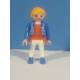 PLAYMOBIL FIGURA CHICA RUBIA CON CHALECO - 28/3/21