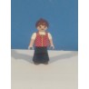 PLAYMOBIL NIÑA MEDIEVAL , ALDEANA , BELEN  - 13/4/21