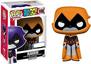 FUNKO POP TEEN TITAN GO - RAVEN NARANJA EXCLUSIVO