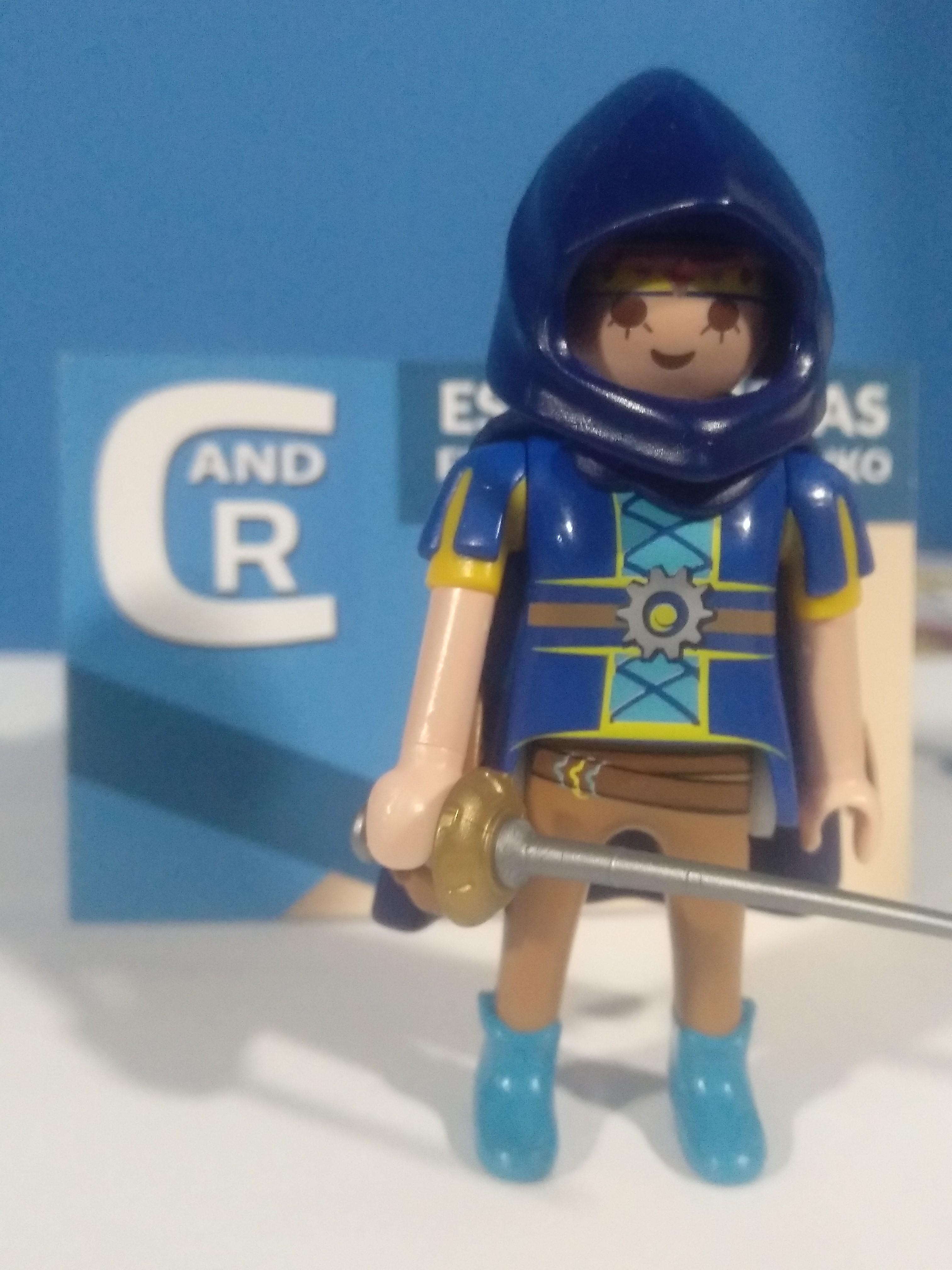 PLAYMOBIL GUERRERA NOVELMORE CON SABLE - 23/10/20